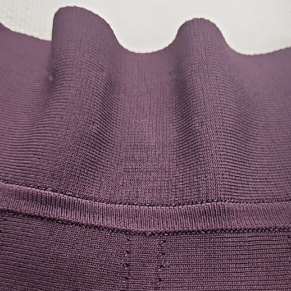 Wilfred Deep Purple Pleated A-Line Mini Skirt - Picture 15 of 16